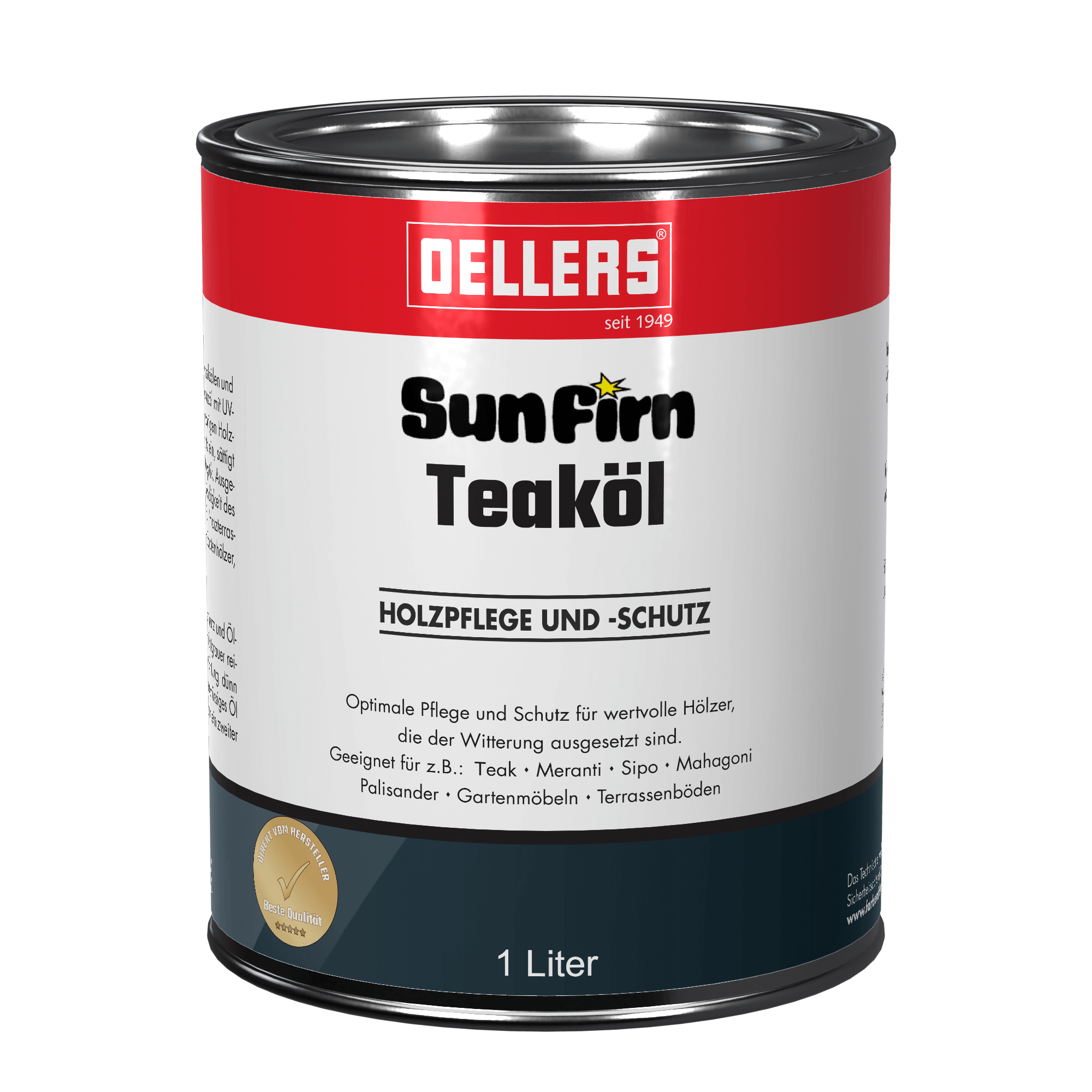 Dose 1 Liter OELLERS SunFirn Teaköl