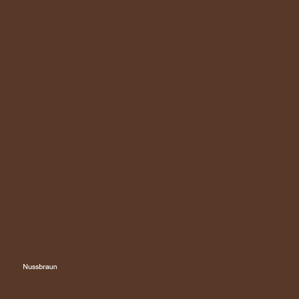 Nussbraun